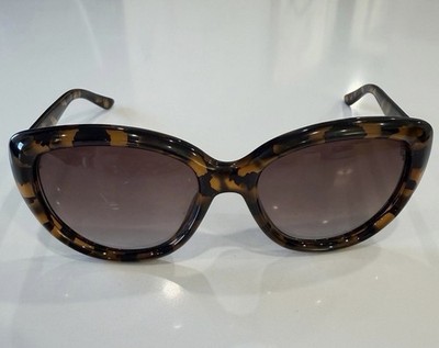 Christian Dior Ladycat 1 Oversized Cat Eye Sunglasses Tortoise Italy
