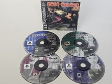 Fear Effect - Sony PlayStation 1 - Discs + Manual Only - Tested And Working 