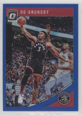 2018-19 Panini Donruss Optic Blue Prizm 2/49 OG Anunoby #23 7zf