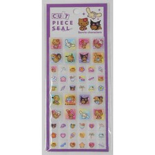 Sanrio Characters Tile Sticker Tan 