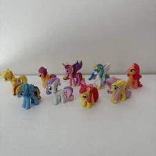 Lot of 9 My Little Pony Assorted Various Styles 3"