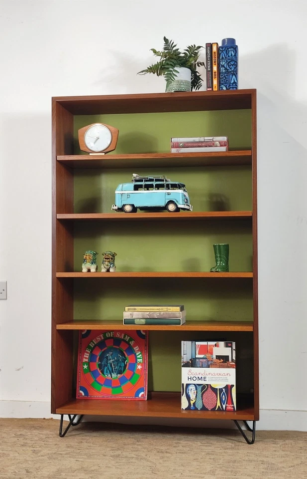 Vintage Retro G Plan Bookcase Shelving Teak Mid Century Del Avail - Image 3 of 4