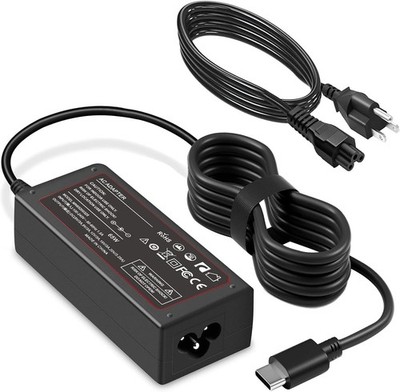 65W USB-C Charger Cable Power Adapter for NOCO Boost X GBX45 GBX55 GBX75 GBX155