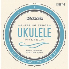D'Addario D'Addario 8-String Nyltech Ukulele Strings Tenor