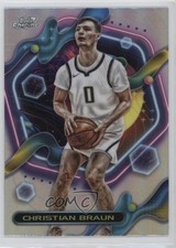 2023-24 Topps Cosmic Chrome Refractor Christian Braun #35 11ng