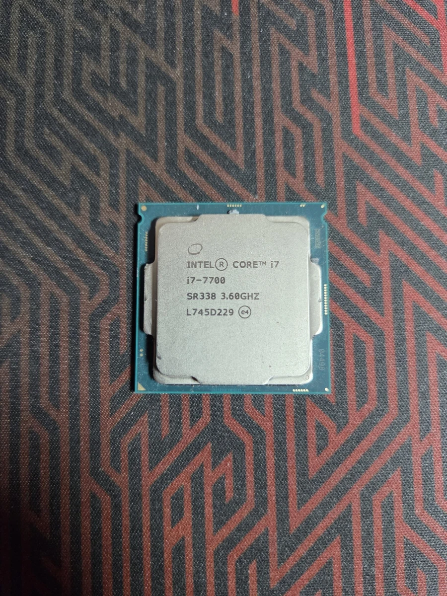 Core i7 7th Gen. Intel Core i7-7700 Processor Model LGA 1151/H4