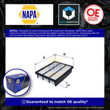 Air Filter fits MAZDA 6 GJ 2.2D 2012 on NAPA PY8W133A0 SH01133A0A Quality New
