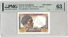FRENCH SOMALILAND 10 Francs 1946 P19s PMG63 Choice UNC SPECIMEN
