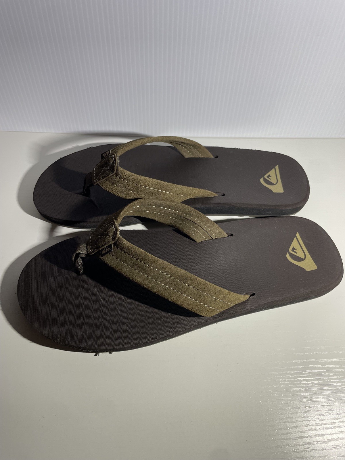 Quiksilver Carver Suede Sandal - Brown