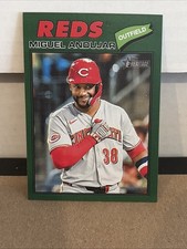 2026 Topps Heritage Miguel Andjuar #259 Cincinnati Reds Dark Green Border