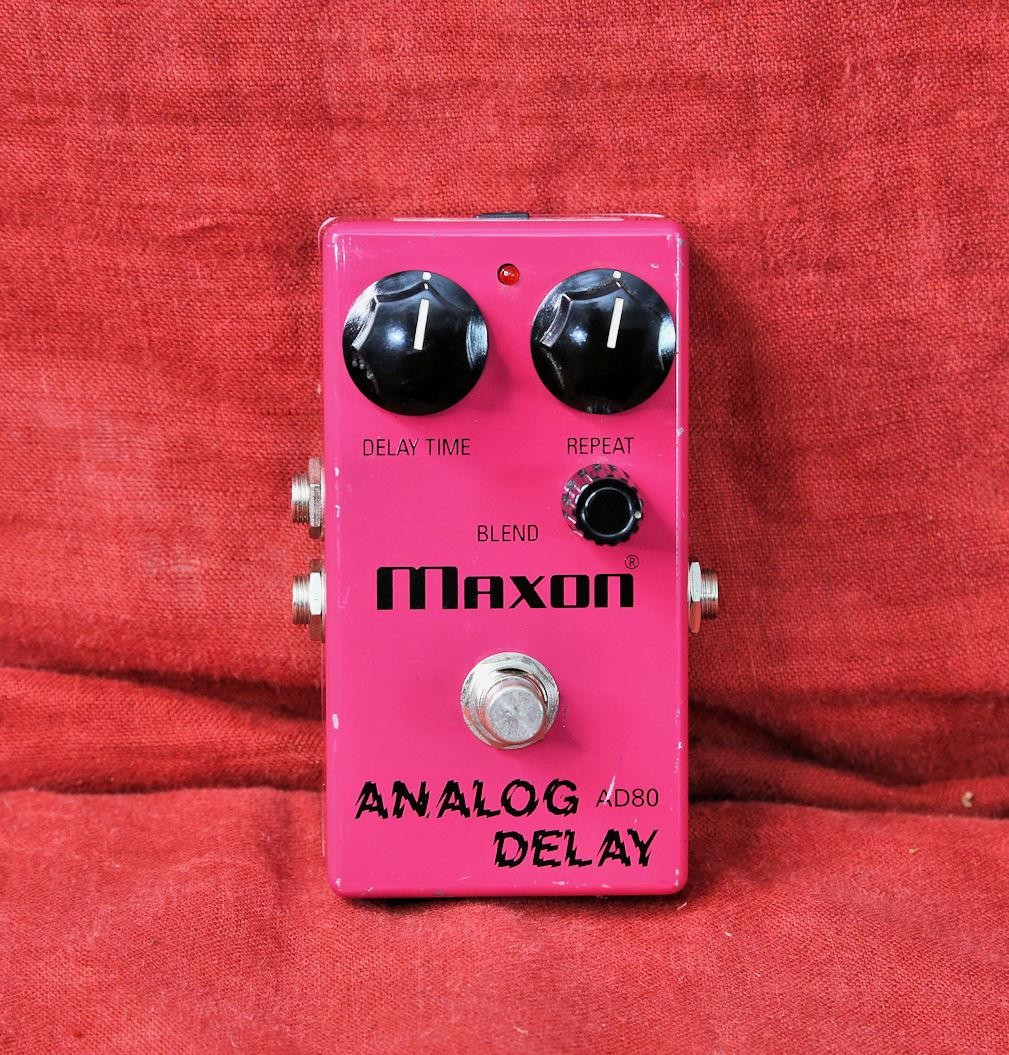 Maxon AD-80 Analog Delay Guitar Effect Pedal for sale online | eBay