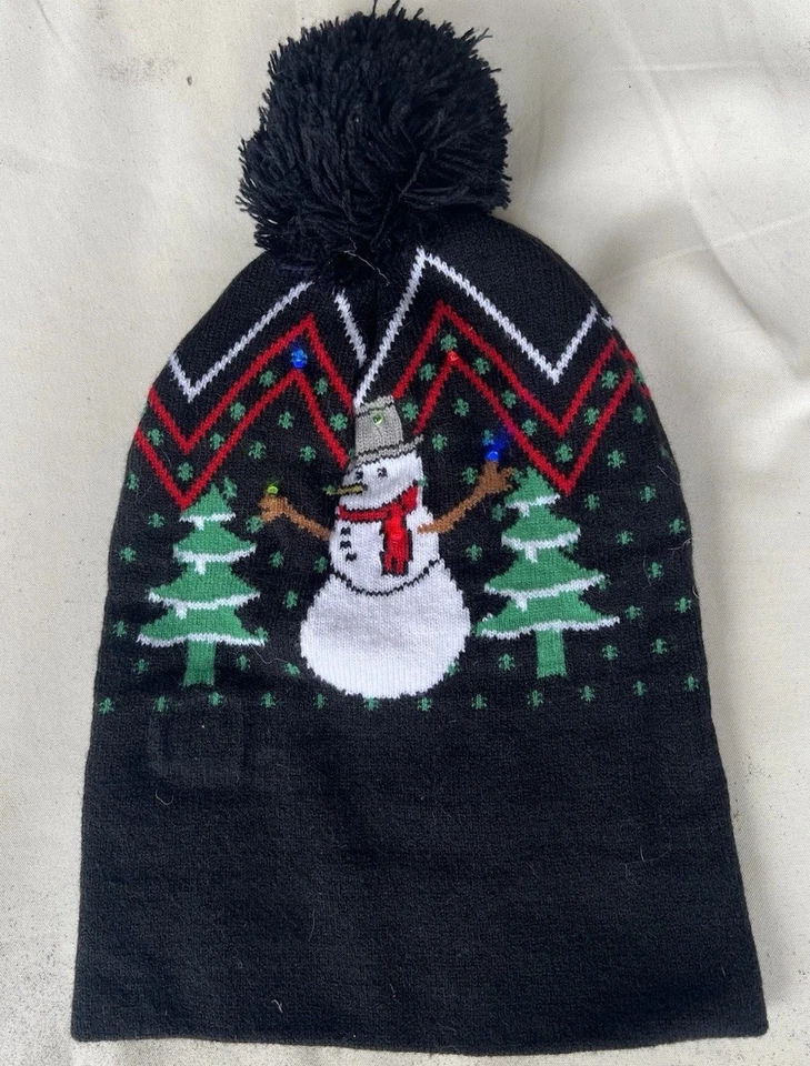 丑陋的毛衣 Beenies 圣诞假期 两款灯 均码 适合 大多数 2 件 — 第 3/4 张图片