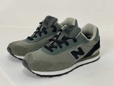 New Balance UK Größe 2 515 V1 Schnürschuhe Sneaker Khaki Schwarz Weiß