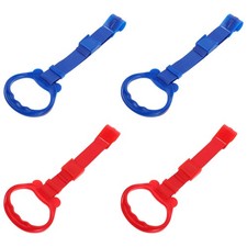 4pcs Baby Pull Up Rings: Walking Assistant Circles Straps For Toddlers Hanging