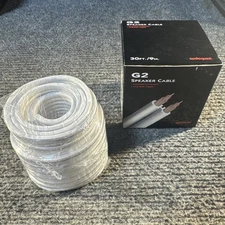 AudioQuest G2 Speaker Cable - White (30 ft.)