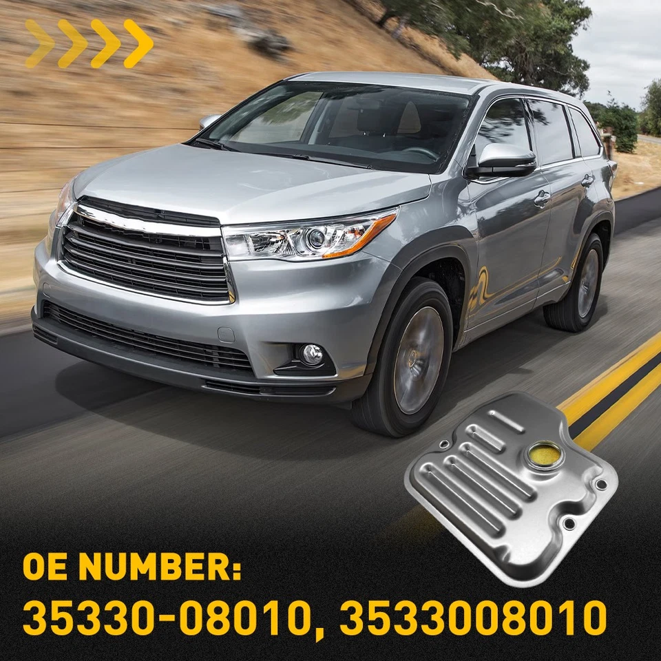 Filtro de aceite y junta de cárter 3533008010 para transmisión Toyota 2003-2014 Foto 2 de 4