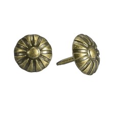 Upholstery Tacks Nail Pins Furniture, 50Pcs 11x13mm Metal, Green Bronze