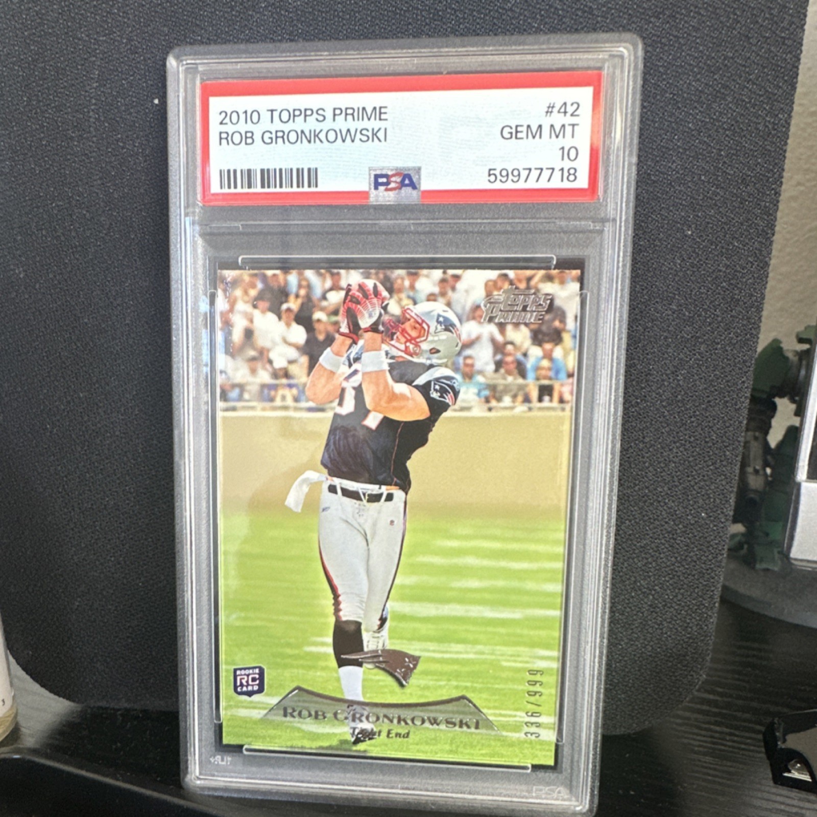 Rob Gronkowski Topps Prime #42 Base