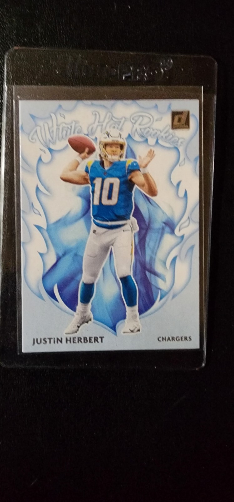2020  Donruss White Hot Rookies #WH-JH Justin Herbert  RC