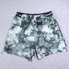 Under Armour Vanish Woven 6" Shorts Men's Large Fitted UA Green Camo NEW