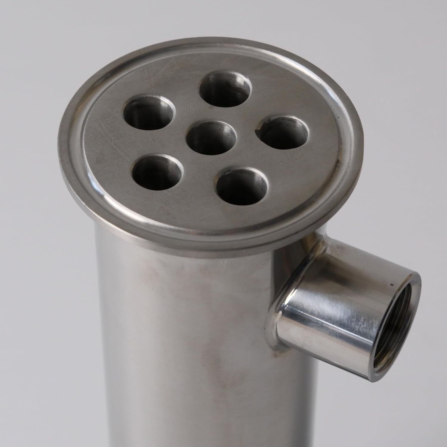 2" Tri Clamp Stainless Moonshine Still - Fits Beer Kegs - 18" shotgun condenser