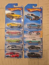 Hot Wheels FTE Lot Of 10 Muscle Cars