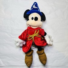 Disney Parks Fantasia Mickey Mouse Sorcerer's Apprentice Plush Doll 12  