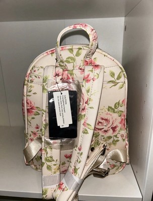 Loungefly Disney The Aristocats Floral Mini Backpack Cream  display picture 1