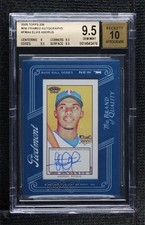 2009 Topps 206 Framed Mini Auto Elvis Andrus #FMA-4 BGS 9.5 GEM MINT Auto e8i