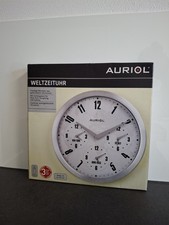 Auriol Wanduhr Weltzeituhr / Neu-Ungebraucht Original-Verpackt