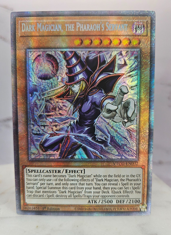 Dark Magician the Pharaoh's Servant (English) - Starlight Rare Custom Card