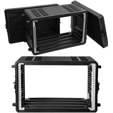 6U Rack Case, Space 10.2"Deep Rackmount Flight CasesMicrophone Carrying Case