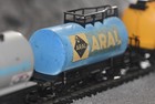 Fleischmann ARAL Tank Wagon Blue vgc HO Gauge DB581464 Oil Tanker