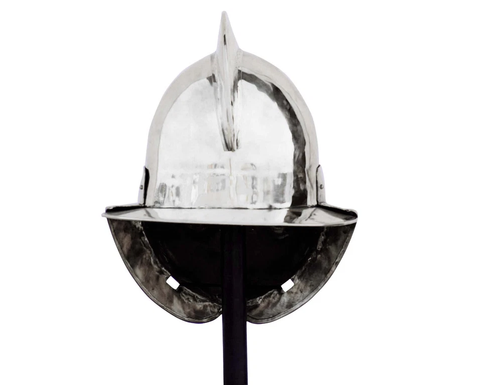 Halloween Gladiator Helmet Secutor Helmet Larp SCA combat Renactment - Image 3 of 3