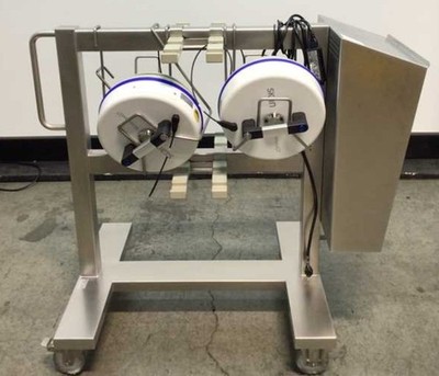 SKAN WirelessGT 2 Automated Glove Integrity Testers w/SS Transport Cart & Tablet