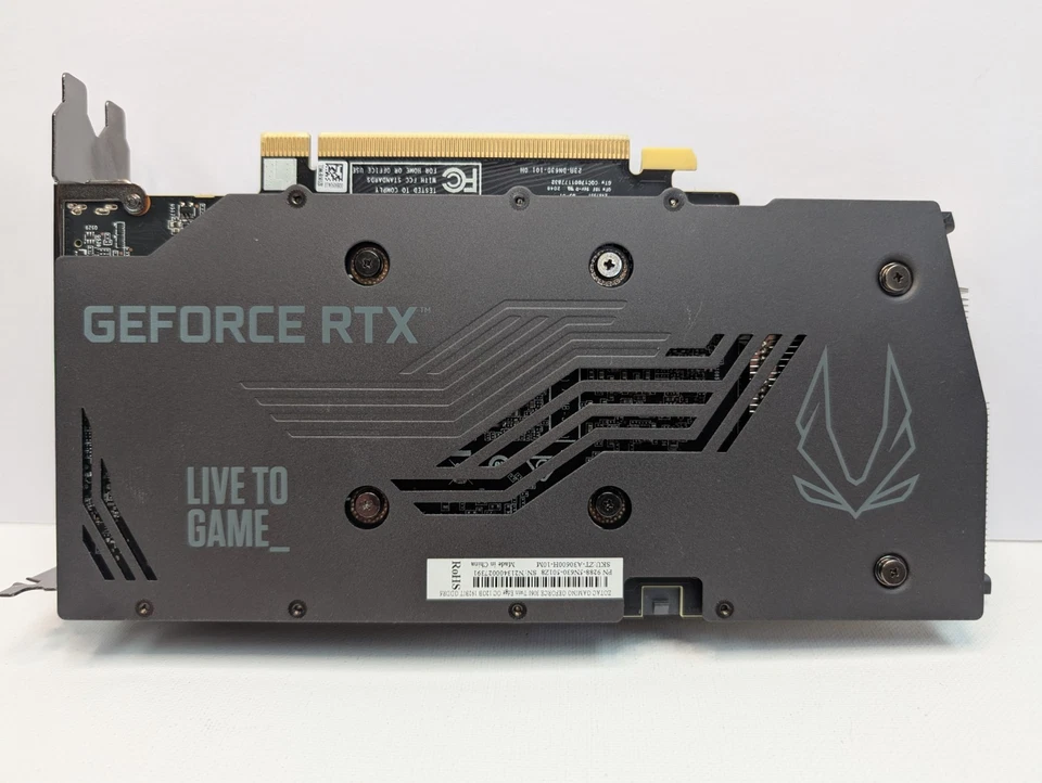 ZOTAC GAMING GeForce RTX 3060 Twin Edge OC 12GB GDDR6 Graphics Card w/Box - Image 3 of 4