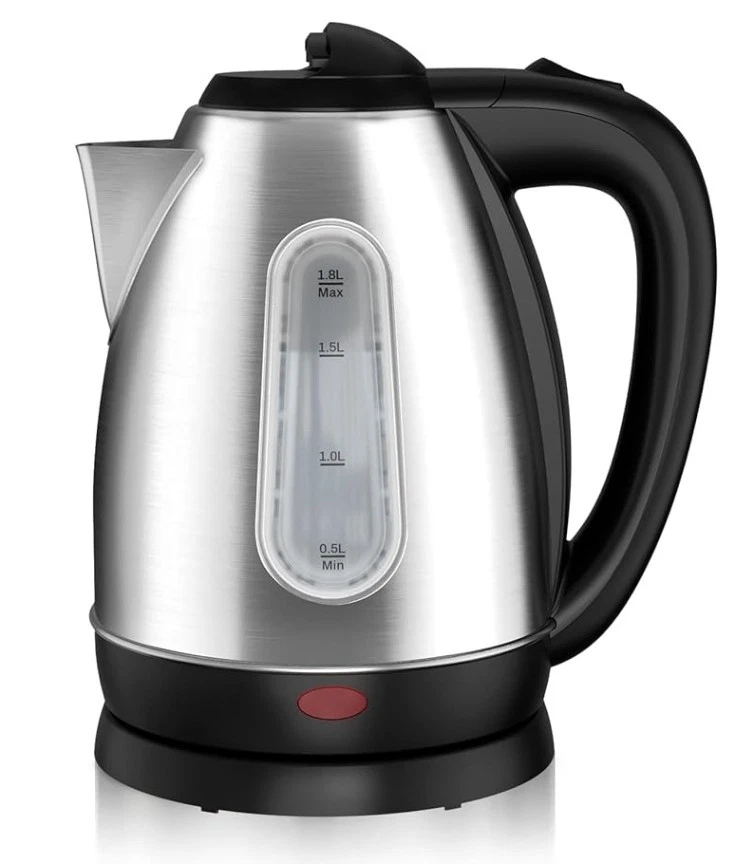 Electric Kettle, 1.8L Tea Kettle With LED Indicator, Auto Shut-Off Ref R203