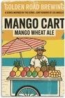 Tropical Mango Cart Vendor Vintage Summer Beach Fruit Tin Metal Signs Home Décor