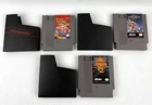 Double Dragon 1 2 3 Trilogy Lot NES Tested Working Cart Only W/ Dust Covers