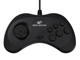 Officially Licensed Sega Saturn-Style USB Controller for PC & Switch