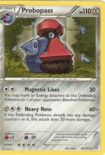 82/124 Probopass Rare: Pokemon Trading Card Game BW-06 Dragons Exalted