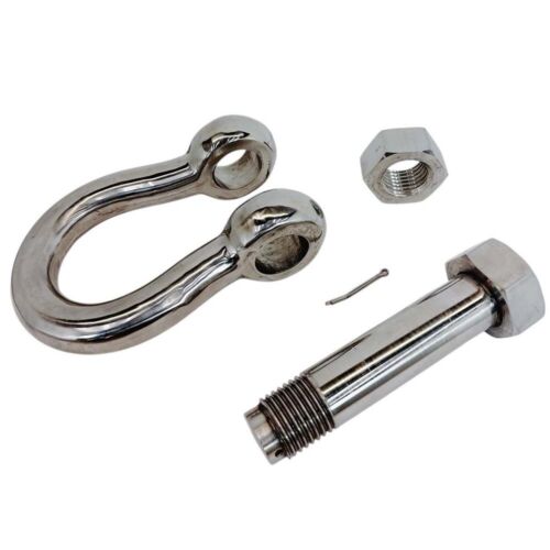 Marine Mil Spec 1-1/4" Bolt Pin Anchor Shackle 14,000 Lb WLL Stainless Steel 316 - Picture 7 of 9