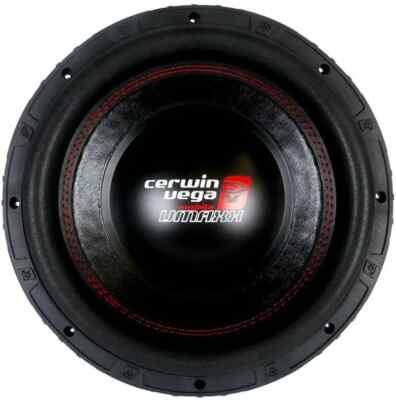 Cerwin Vega VMAX12D4 - 12  High-Performance Subwoofer (Cer. Refurbished)