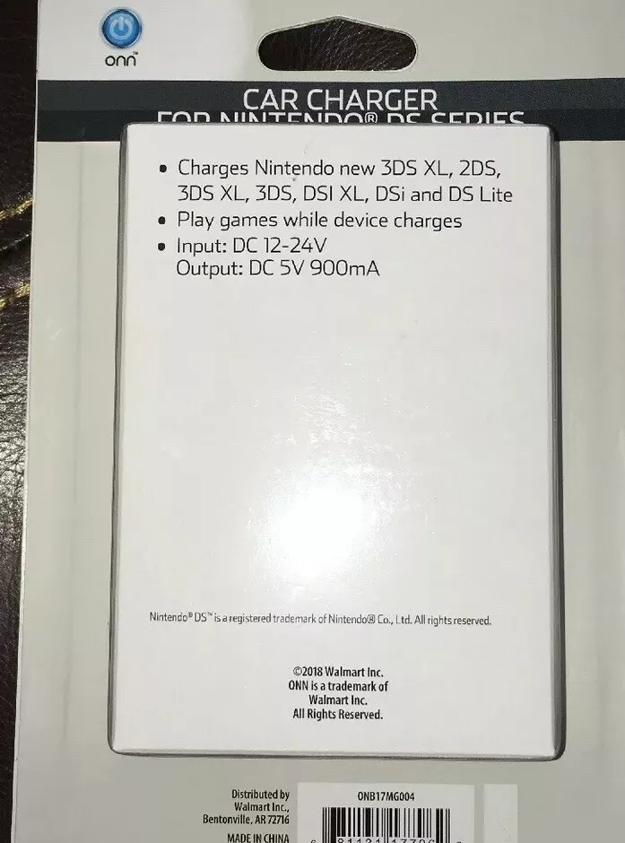 Nintendo DS Car Charger For 3DS XL, 3DS, 2DS, DSI XL And DS Lite - 5 Ft NEW - Image 2 of 3