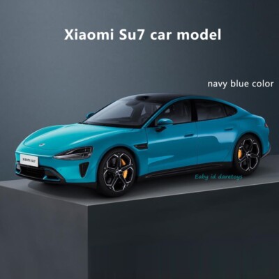 New Xiaomi Su7 1/18 Printed Model Of The Car Recast Ver