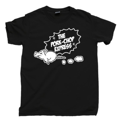 Pork Chop Express T-Shirt Big Trouble In Little China Jack Burton Lo Pan DVD T-Shirt