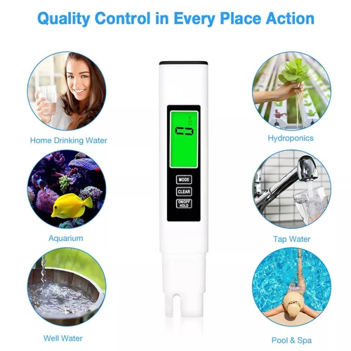 4in1 Drinking Water Tester Digital TDS PPM Meter Water Quality Purity Test Tool - Picture 5 of 14