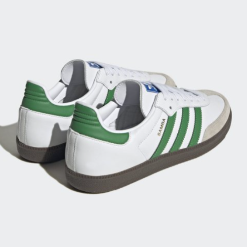 Adidas Originals Samba OG White Green Better Scarlet IG1024 Adidas Originals Samba OG White Green Better Scarlet IG1024