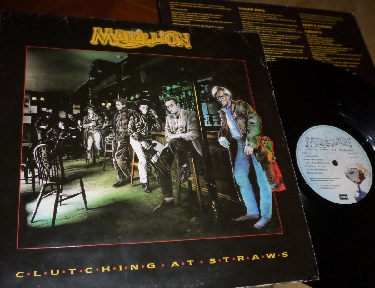 MARILLION - Clutching At Straws - LP / 33 giri 1° St. 1987