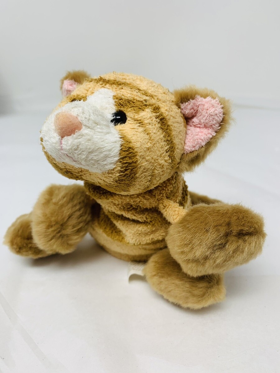 Russ Tabbies Luv Pets Tabby Cat 5” Plush Stuffed Orange Stripe